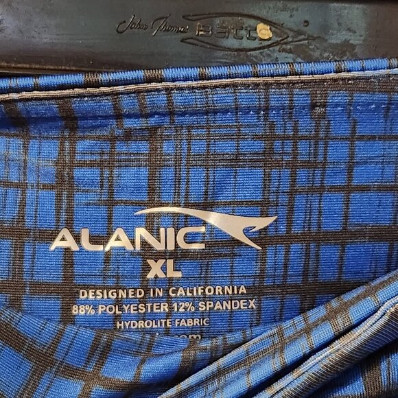 NWT ALANIC WOMENS BLUE ACTIVEWEAR SPORT STRETCH PANTS SIZE XL - Picture 6 of 6